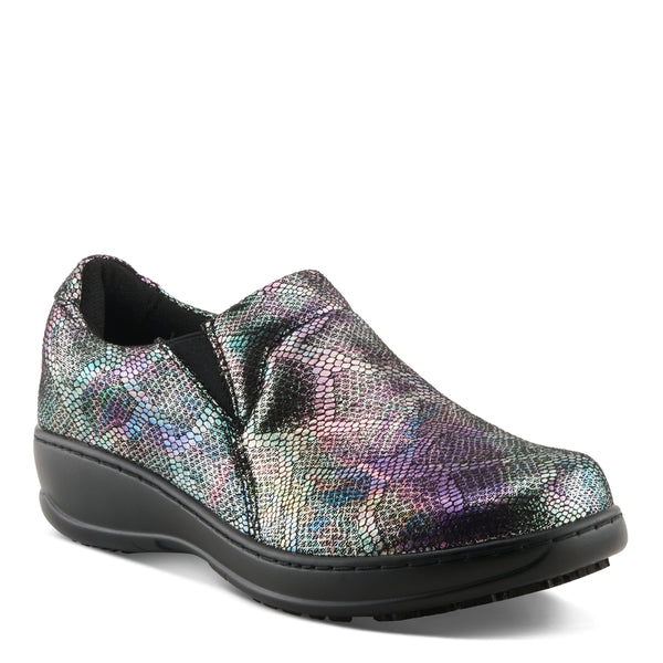 spring step SPRING STEP PROFESSIONAL WINFREY-AURA SLIP-ON SHOE BLUE MULTI