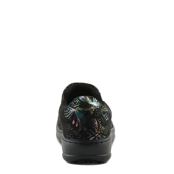 Spring Step SPRING STEP PROFESSIONAL WINFREY-FLUTTER SLIP-ON SHOE BLACK MULTI