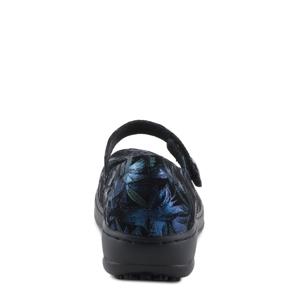 Spring Step Spring Step Professional WISTERIA-FLWR Shoes BLUE METALLIC