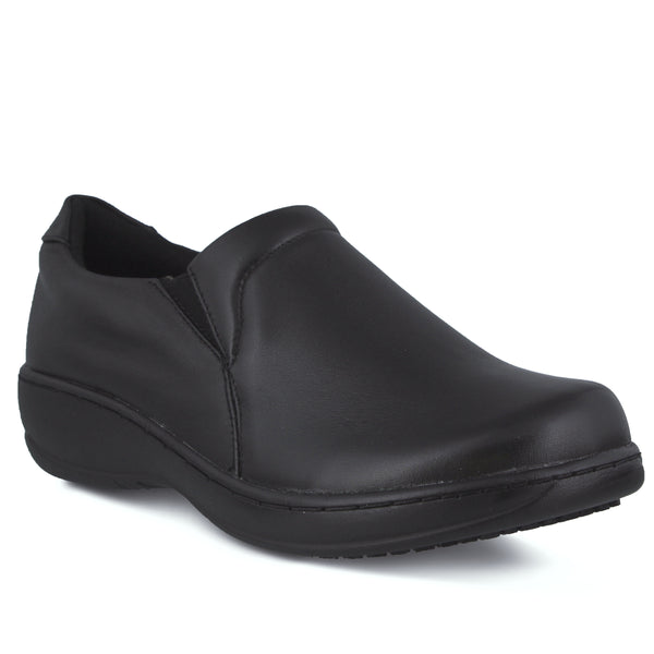 spring step Spring Step Professional WOOLIN SLIP-ON SHOE BLACK
