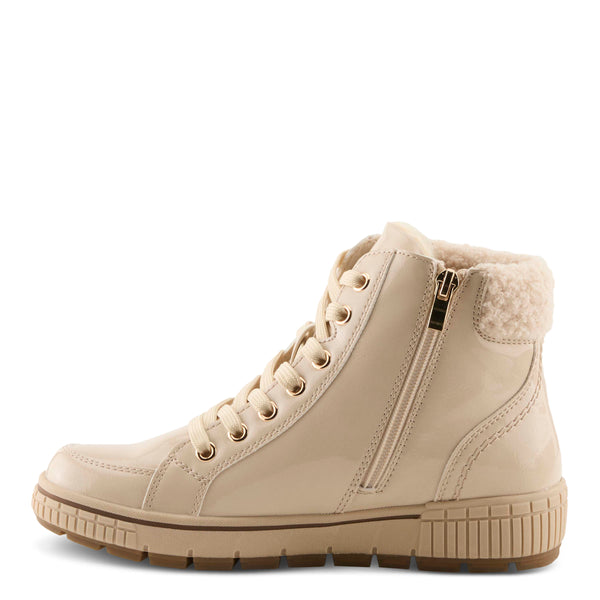 Spring Step SPRING STEP RELIFE ALPS LACE-UP BOOT BEIGE PATENT