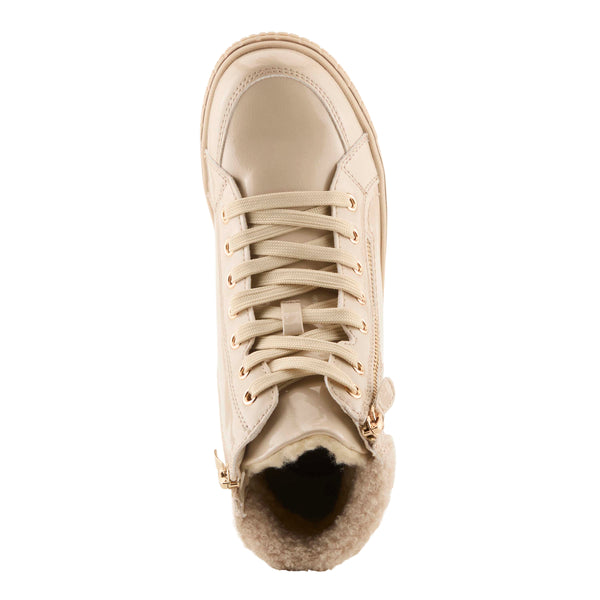 Spring Step SPRING STEP RELIFE ALPS LACE-UP BOOT BEIGE PATENT