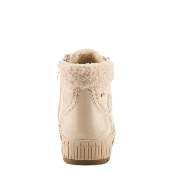 Spring Step SPRING STEP RELIFE ALPS LACE-UP BOOT BEIGE PATENT