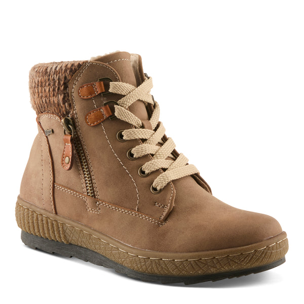 spring step SPRING STEP RELIFE KARLENE BOOTIES MUSTARD