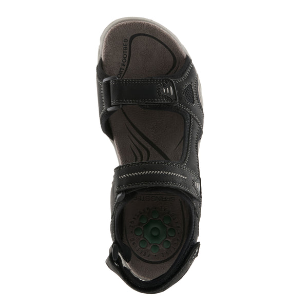Spring Step SPRING STEP RELIFE MEN CANO SANDALS BLACK