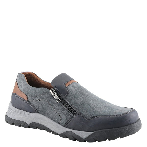 spring step SPRING STEP RELIFE MEN ELIJAH SHOE CHARCOAL