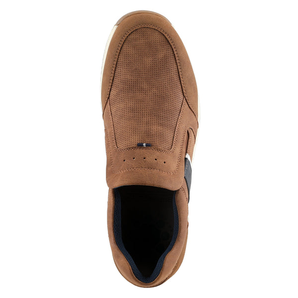 Spring Step SPRING STEP RELIFE MEN HOOVER SLIP-ON SNEAKERS BROWN