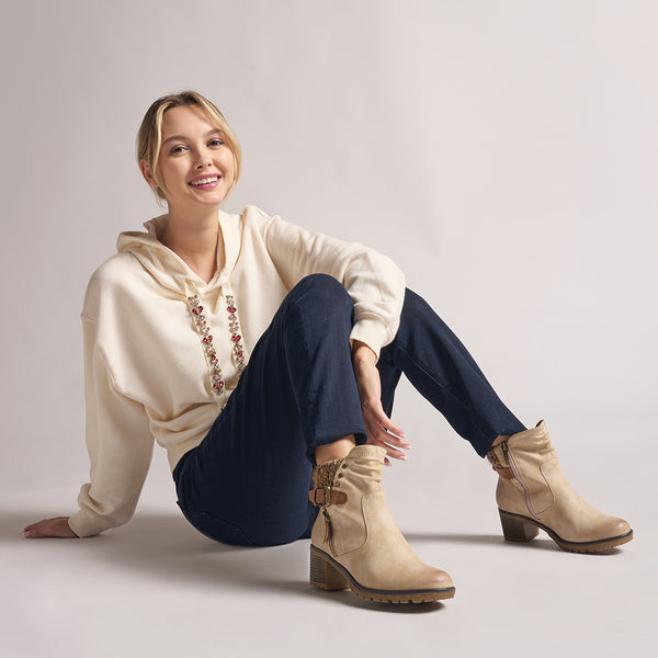 Spring Step SPRING STEP RELIFE RENE BOOT LIGHT BEIGE