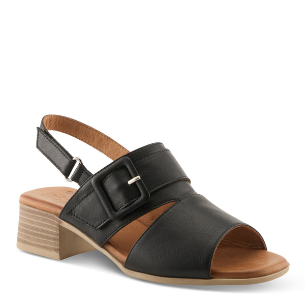 spring step SPRING STEP ACOLIANA SANDALS BLACK