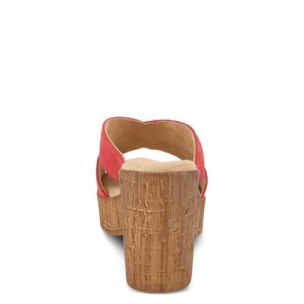 Spring Step SPRING STEP BLANCHAR SANDALS RED SUEDE