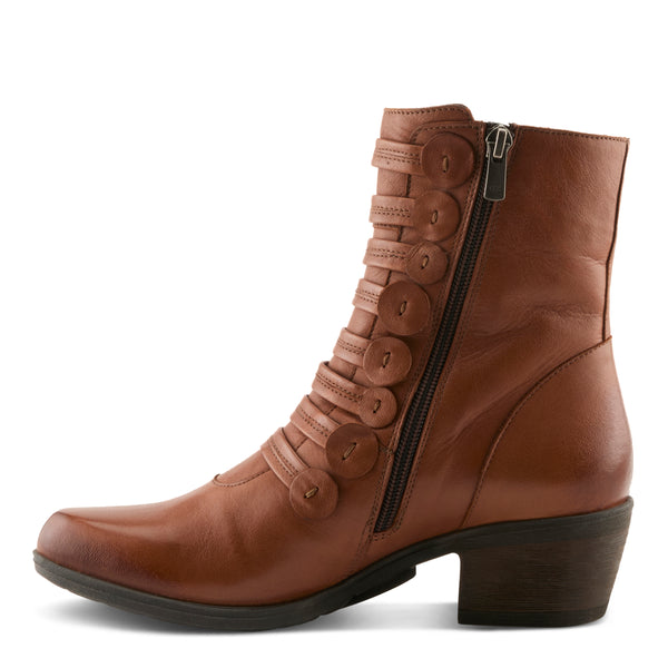 Spring Step SPRING STEP GARIBALDI BOOTIE CAMEL