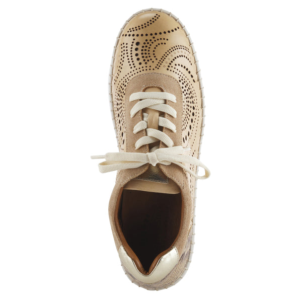 Spring Step SPRING STEP JUMILLA SNEAKER BEIGE