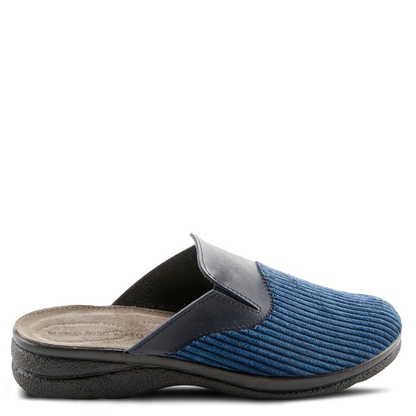 Spring Step SPRING STEP MEN ARNIE SLIPPER NAVY