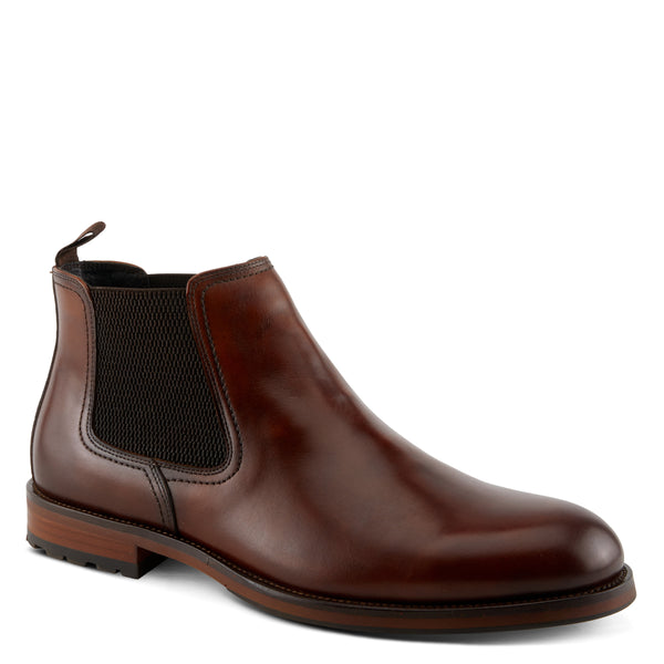 spring step SPRING STEP MEN BAXTER BOOTS COGNAC