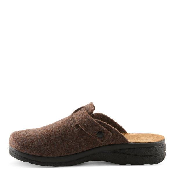 Spring Step SPRING STEP MEN BENTON SLIPPERS BROWN