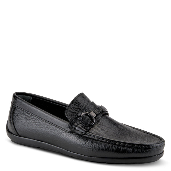 spring step SPRING STEP MEN ELLO SHOES BLACK