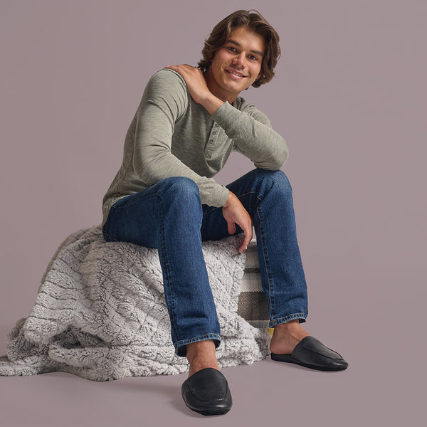 Spring Step Spring Step Men NIGEL Slippers BLACK