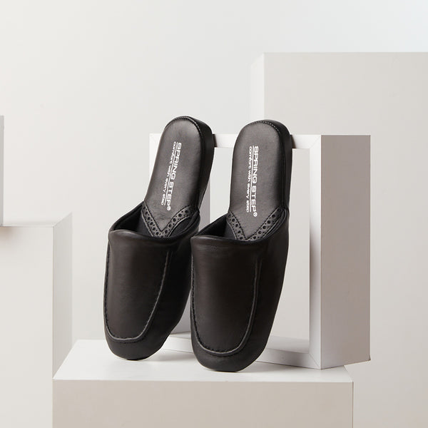 Spring Step Spring Step Men NIGEL Slippers BLACK