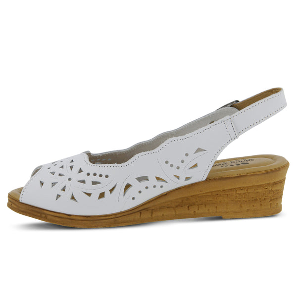 Spring Step SPRING STEP ORELLA SANDAL WHITE