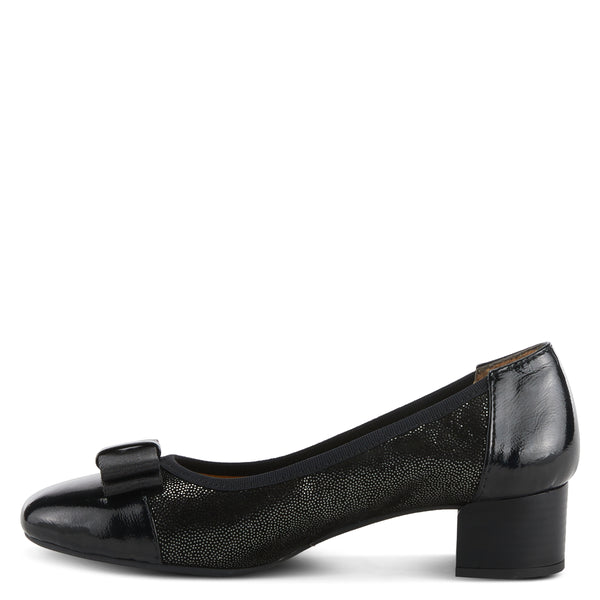 Spring Step SPRING STEP PAULETTE PUMP BLACK PATENT