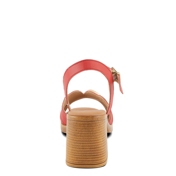 Spring Step SPRING STEP SARDINIA SANDALS RED