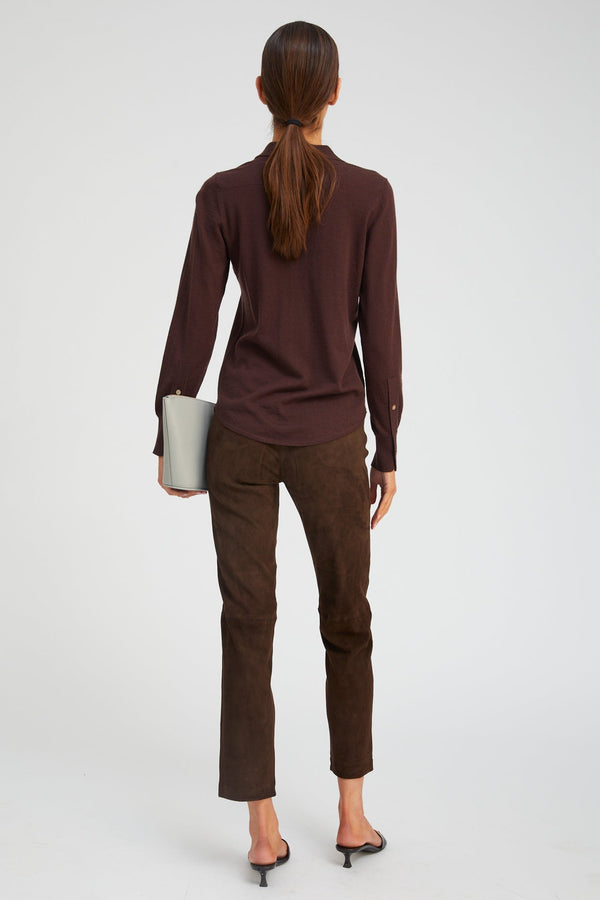 Sprwmn Americano Cashmere Fonda Button Down AMERICANO