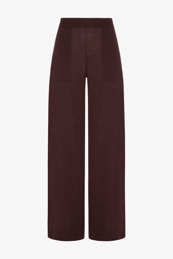 Sprwmn Americano Cashmere Wide Leg Pants AMERICANO