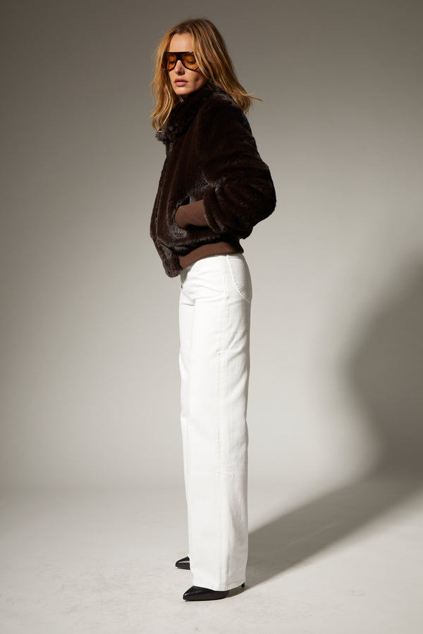 Sprwmn Americano Fur Tate Jacket AMERICANO