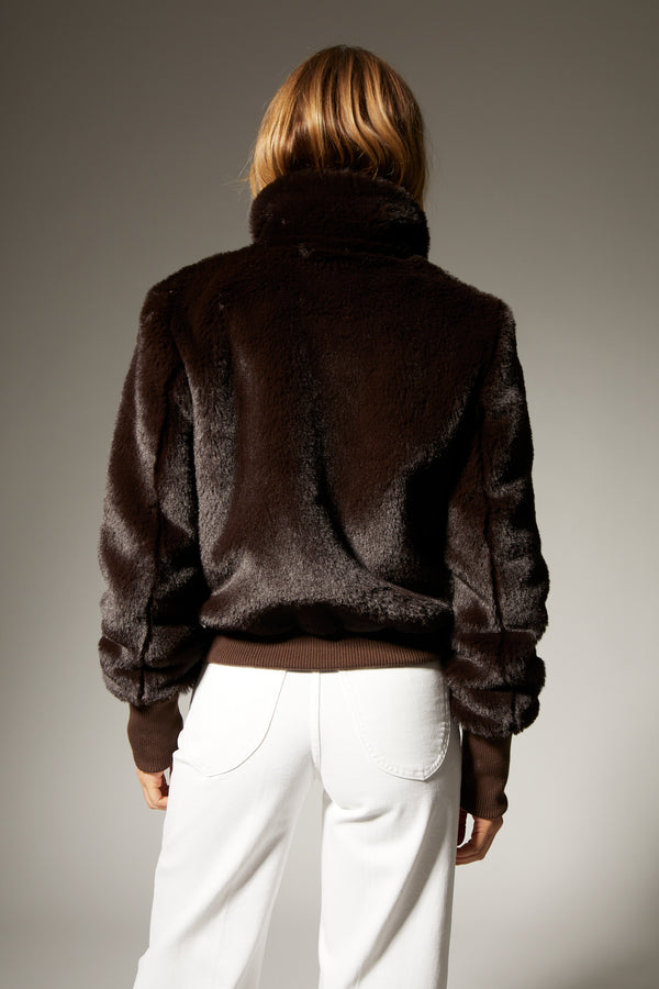 Sprwmn Americano Fur Tate Jacket AMERICANO