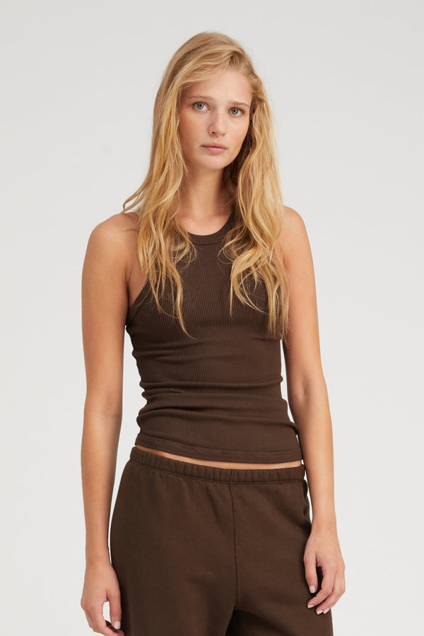 sprwmn Americano Rib Racer Tank Americano