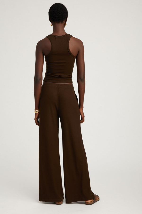 Sprwmn Americano Rib Wide Leg Pants Americano