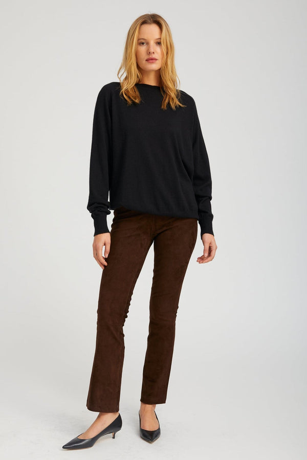 sprwmn Americano Suede Ankle Flare Americano