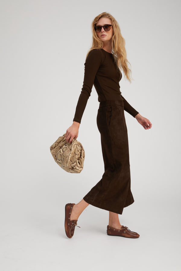 Sprwmn Americano Suede Culotte Americano