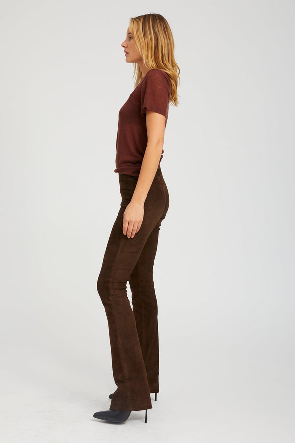 Sprwmn Americano Suede Micro Flare AMERICANO