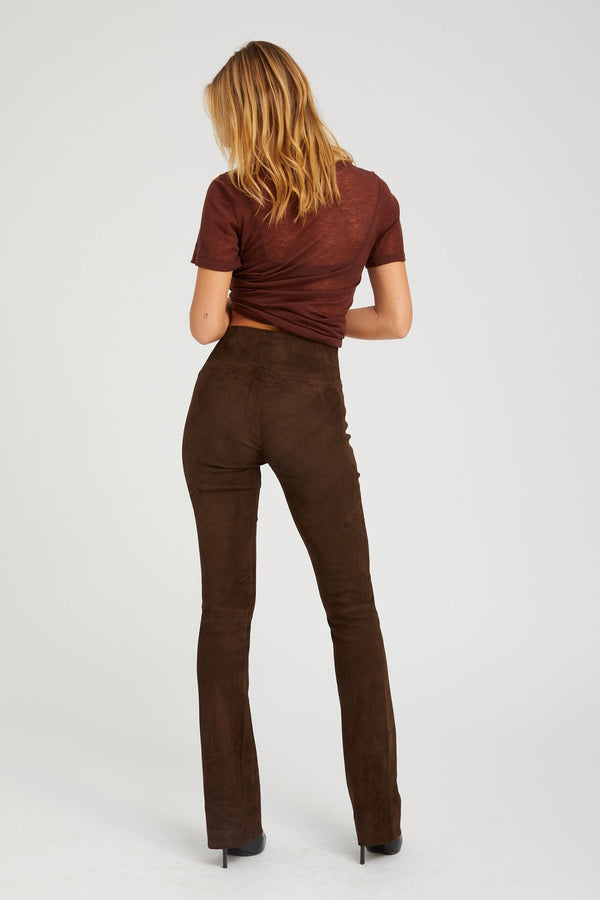 Sprwmn Americano Suede Micro Flare AMERICANO