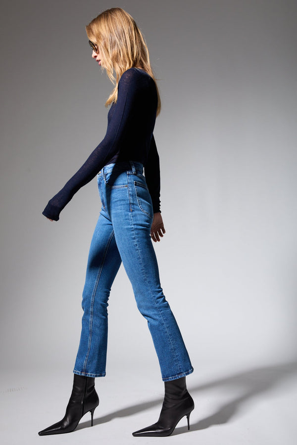 Sprwmn Ankle Flare Denim Charlotte