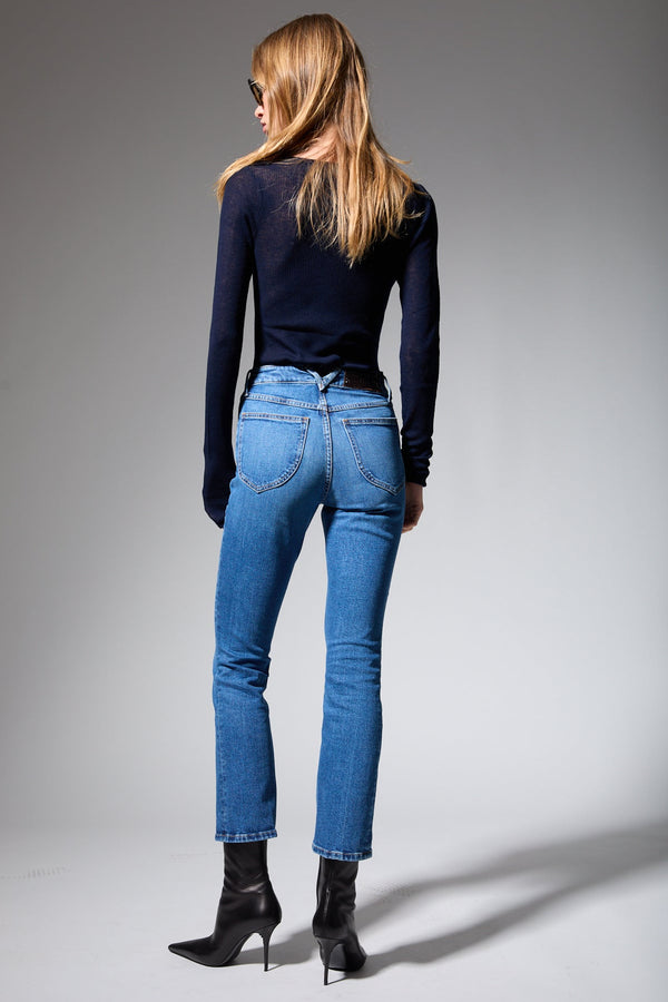 Sprwmn Ankle Flare Denim Charlotte