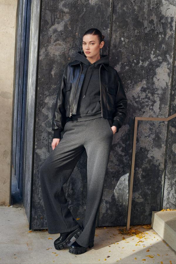 sprwmn Baggy Sweatpants Charcoal