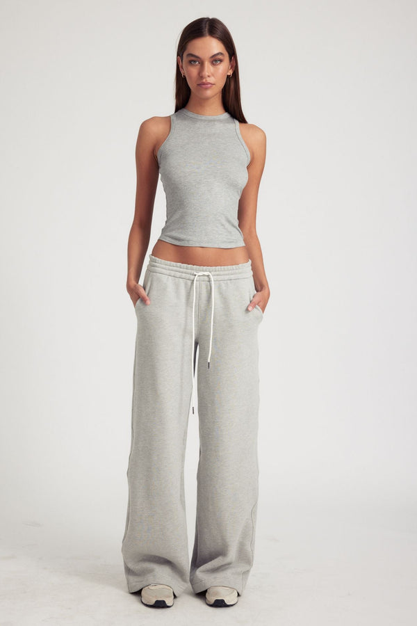 sprwmn Baggy Sweatpants Heather Grey