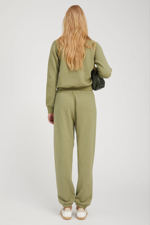 Sprwmn Basil Heart Sweatpants Basil