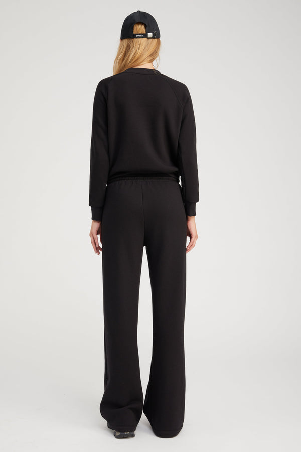 Sprwmn Black Baggy Sweatpants Black