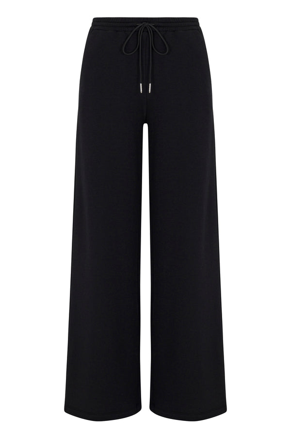 Sprwmn Black Baggy Sweatpants Black