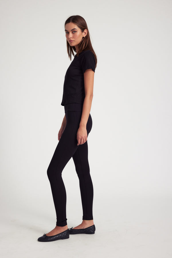 Sprwmn Black Casanova Ankle Leggings Black