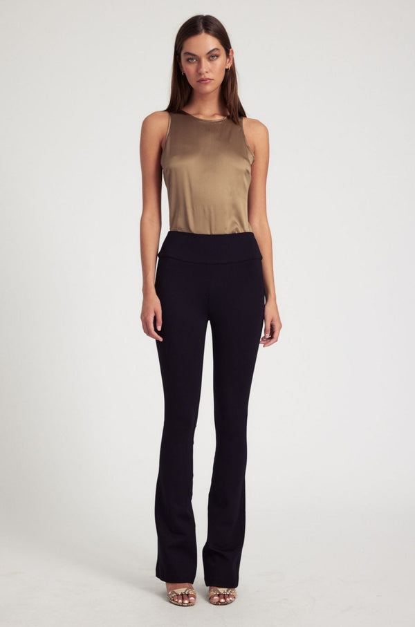 Sprwmn Black Casanova Micro Flare Pants Black