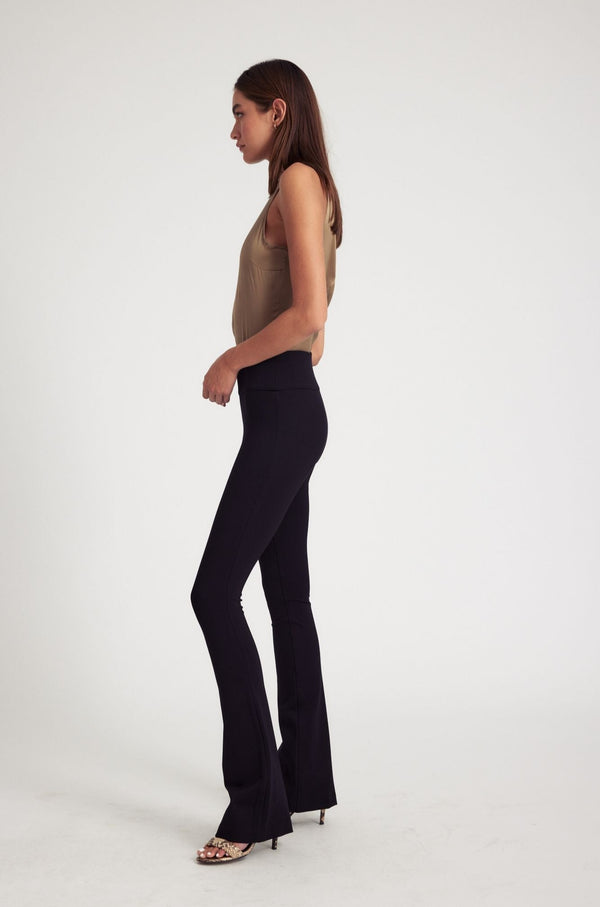 Sprwmn Black Casanova Micro Flare Pants Black