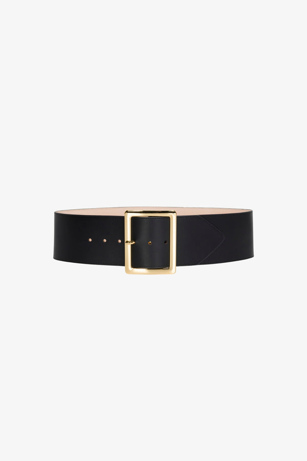 sprwmn Black Leather Elsa Belt BLACK