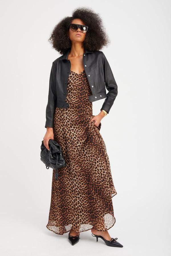 Sprwmn Black Leather Hardy Jacket BLACK