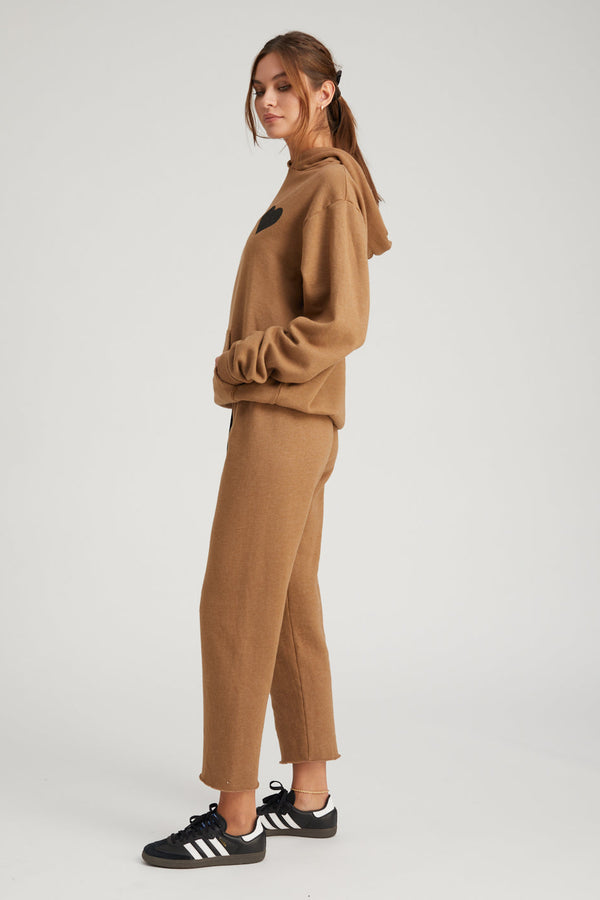 Sprwmn Camel Heart Hoodie Camel