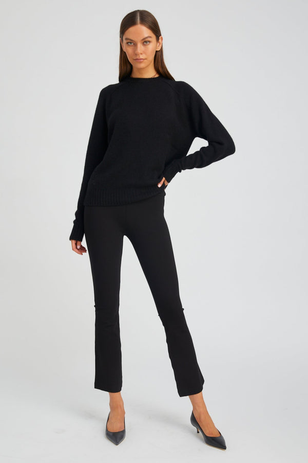 sprwmn Casanova Ankle Flare Black