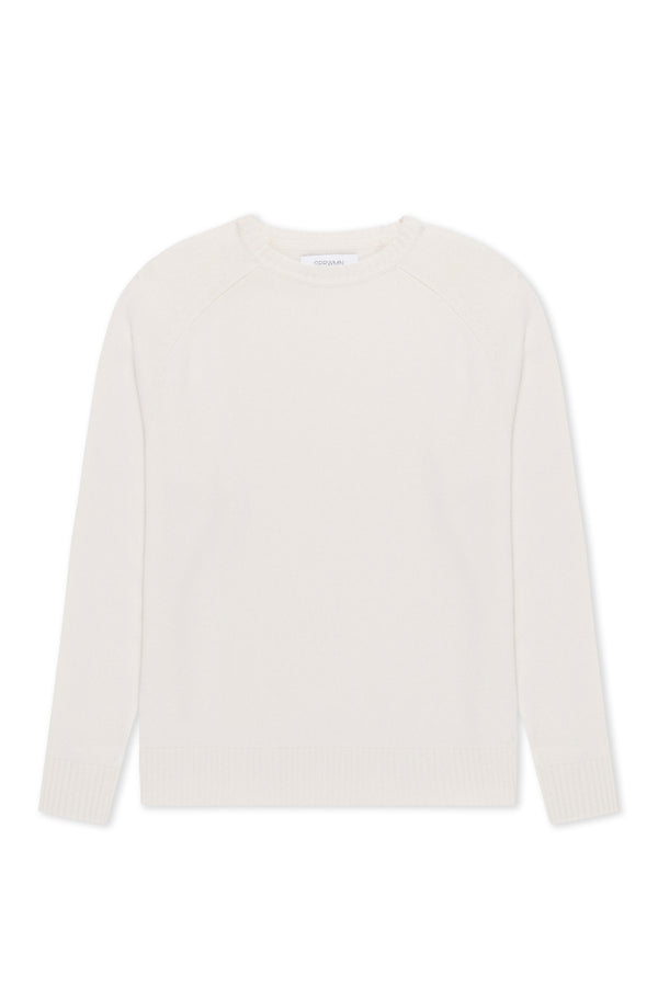 Sprwmn Cashmere Boyfriend Sweater Ivory